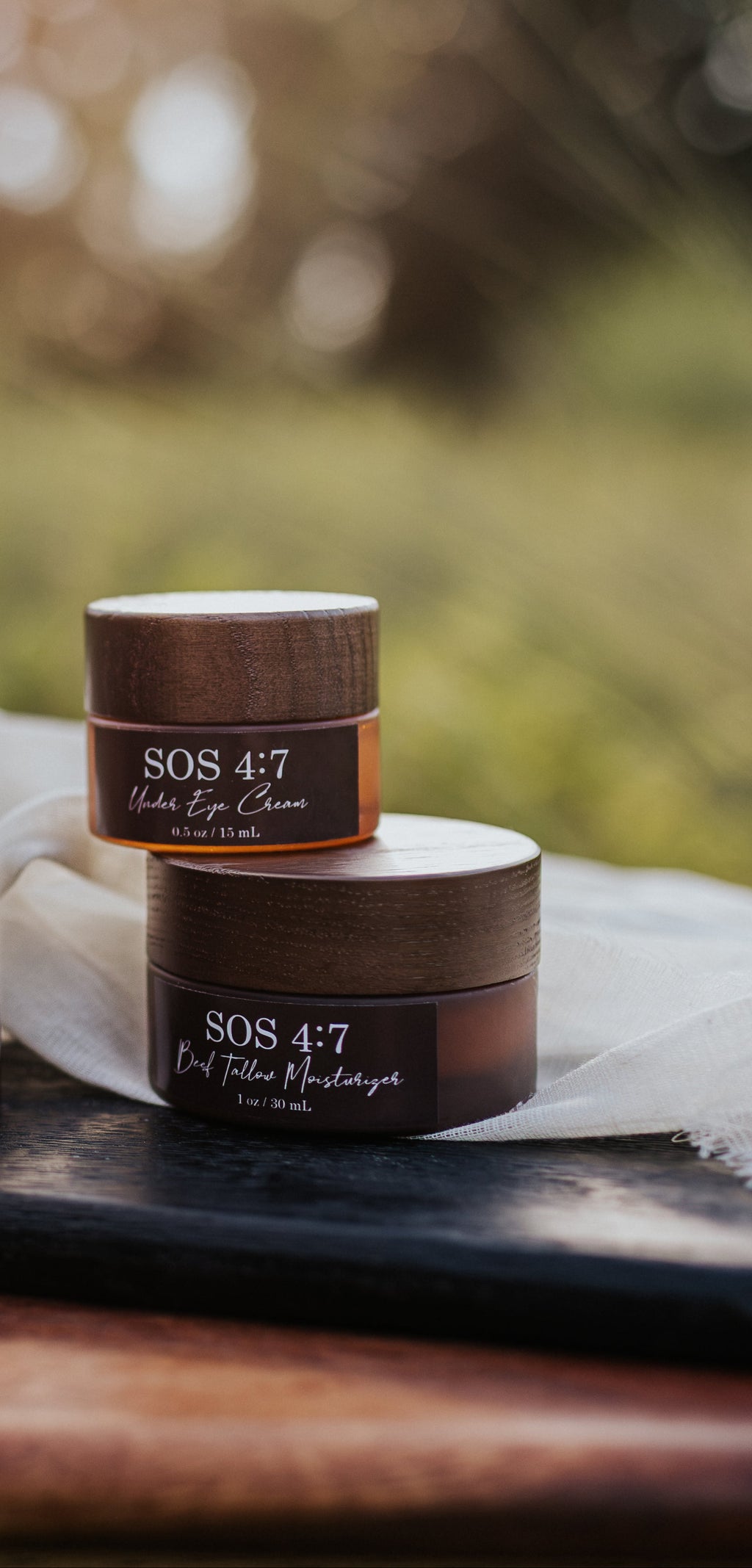 Daily Glow Set | Under Eye Cream + Whipped Beef Tallow Moisturizer